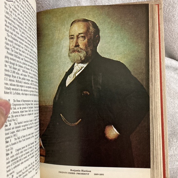 Americas 200 Years Hardback Book. 1776 to 1976. Gold Ribbed Pages. - Picture 5 of 6